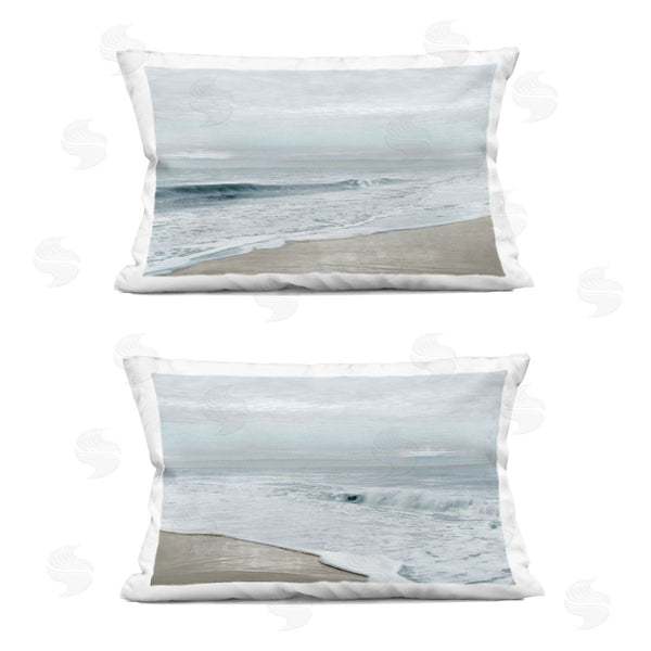 stupell industries Natalie Carpentieri | Morning Bliss Coastline Printed Throw Pillow Set