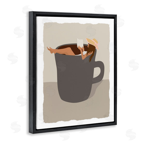 Stupell Industries Natalie Carpentieri | Morning Coffee & Woman