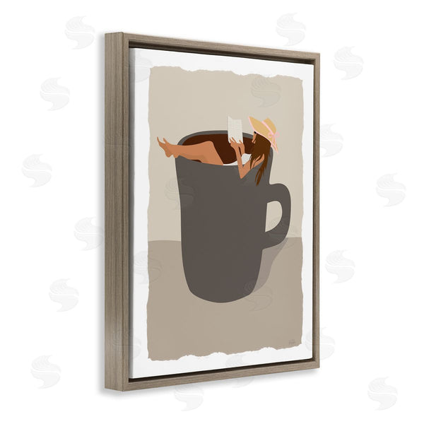 Stupell Industries Natalie Carpentieri | Morning Coffee & Woman