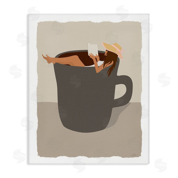 stupell industries Natalie Carpentieri | Morning Coffee & Woman