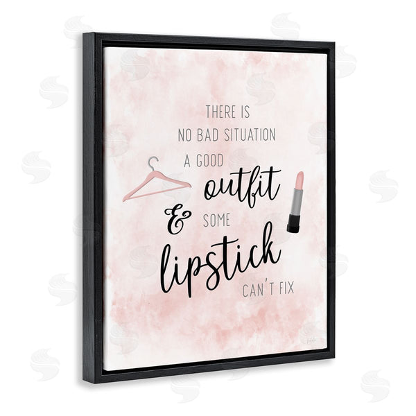 Stupell Industries Natalie Carpentieri | Motivating Style Quote Glam Fashion Makeup Typography Wall Art