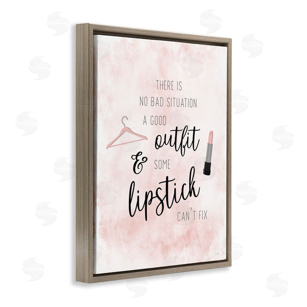 Stupell Industries Natalie Carpentieri | Motivating Style Quote Glam Fashion Makeup Typography Wall Art
