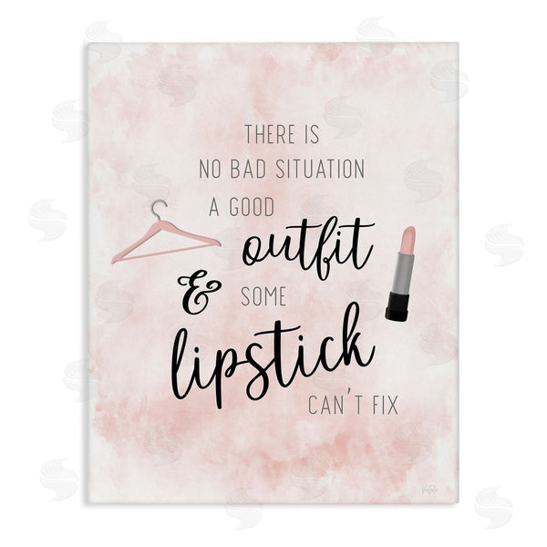 stupell industries Natalie Carpentieri | Motivating Style Quote Glam Fashion Makeup Typography Wall Art