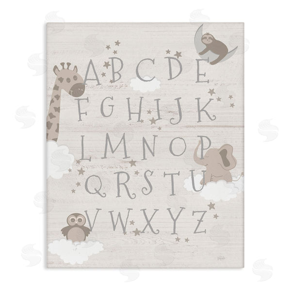 stupell industries Natalie Carpentieri | Neutral Beige Alphabet