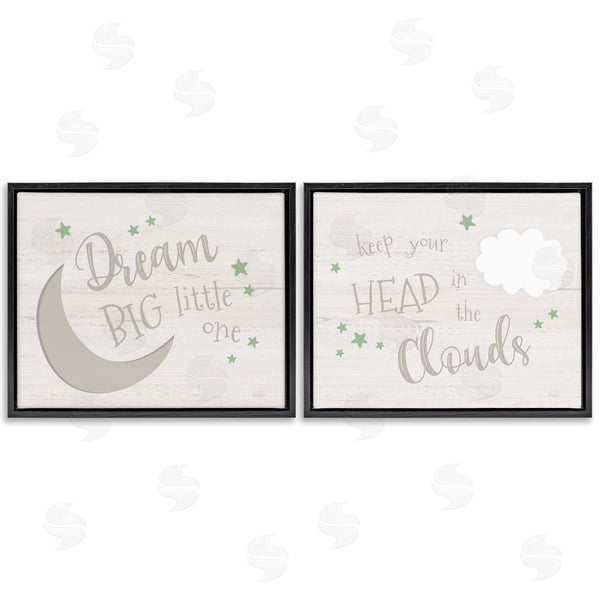 Stupell Industries Natalie Carpentieri | Nursery Dreams Quotes