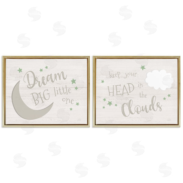 Stupell Industries Natalie Carpentieri | Nursery Dreams Quotes