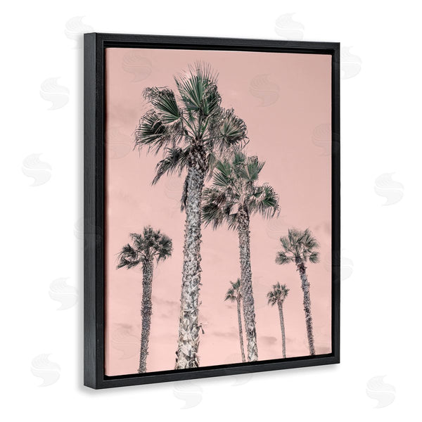 Stupell Industries Natalie Carpentieri | Palm Up Pink Sky