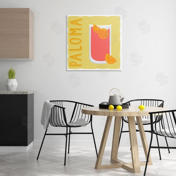 Stupell Industries Natalie Carpentieri | Paloma Cocktail Drink Wall Art