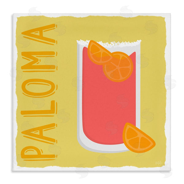 stupell industries Natalie Carpentieri | Paloma Cocktail Drink Wall Art
