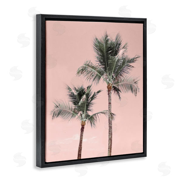 Stupell Industries Natalie Carpentieri | Pink Summer Palm Trees Wall Art