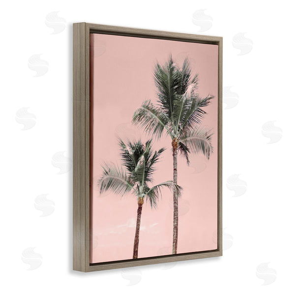 Stupell Industries Natalie Carpentieri | Pink Summer Palm Trees Wall Art