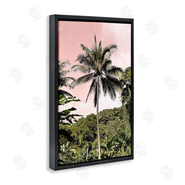 Stupell Industries Natalie Carpentieri | Rainforest Palm On Pink