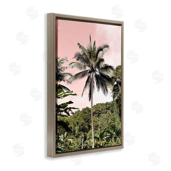 Stupell Industries Natalie Carpentieri | Rainforest Palm On Pink