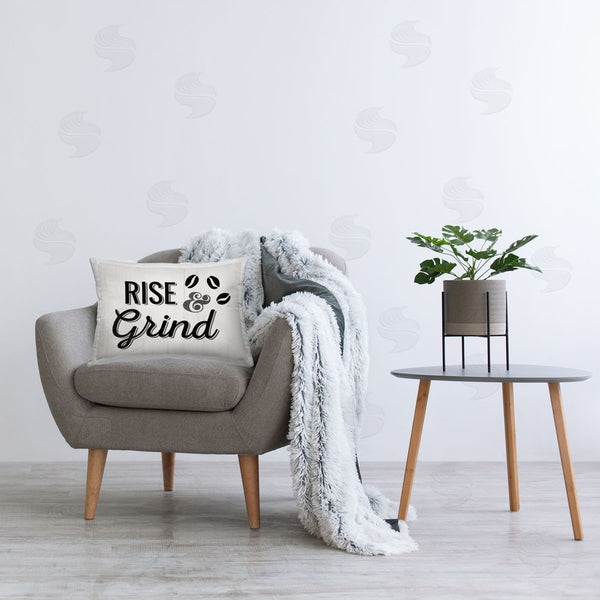 Stupell Industries Natalie Carpentieri | Rise & Grind Coffee Beans