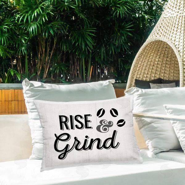 Stupell Industries Natalie Carpentieri | Rise & Grind Coffee Beans