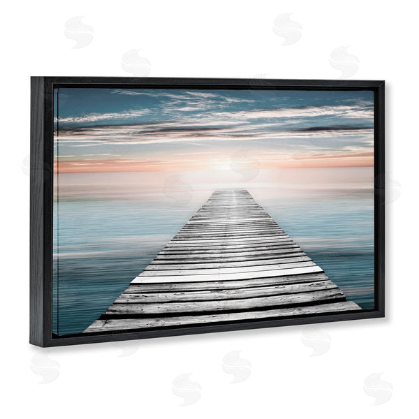 Stupell Industries Natalie Carpentieri | Sunlit Dock Planks