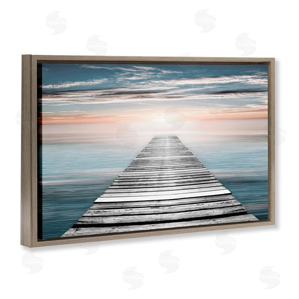 Stupell Industries Natalie Carpentieri | Sunlit Dock Planks