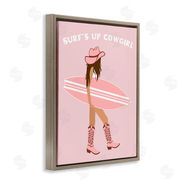 Stupell Industries Natalie Carpentieri | Surf's Up Cowgirl