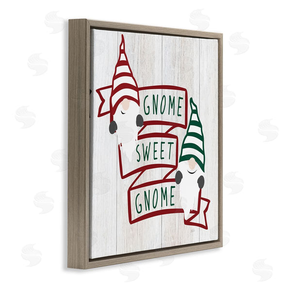 Stupell Industries Natalie Carpentieri | Sweet Gnome Banner Phrase Wall Art
