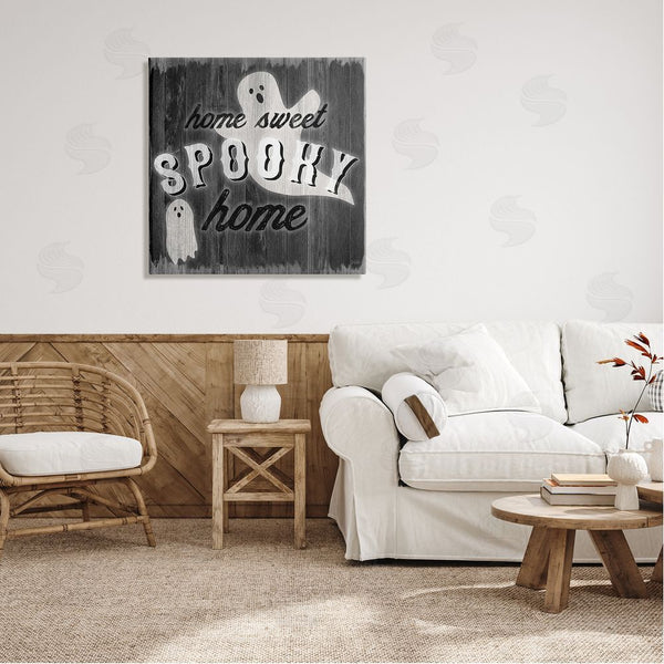 Stupell Industries Natalie Carpentieri | Sweet Spooky Home Ghosts Sign Wall Art