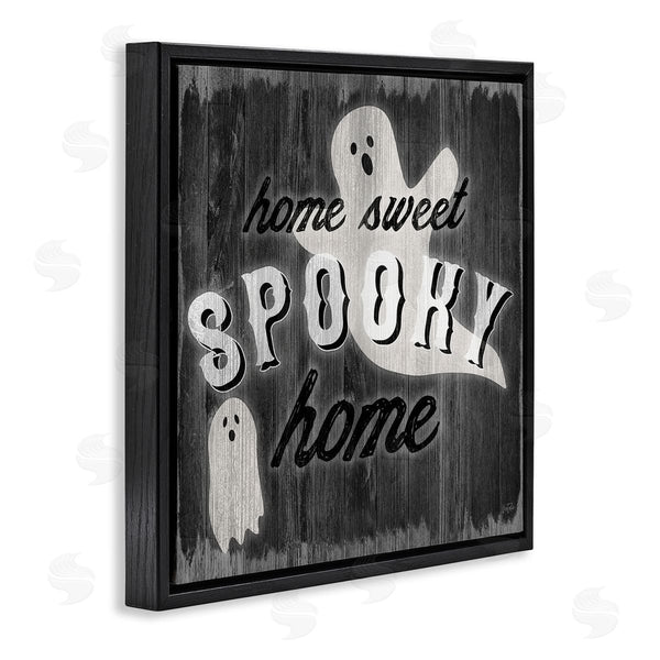 Stupell Industries Natalie Carpentieri | Sweet Spooky Home Ghosts Sign Wall Art