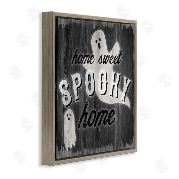 Stupell Industries Natalie Carpentieri | Sweet Spooky Home Ghosts Sign Wall Art
