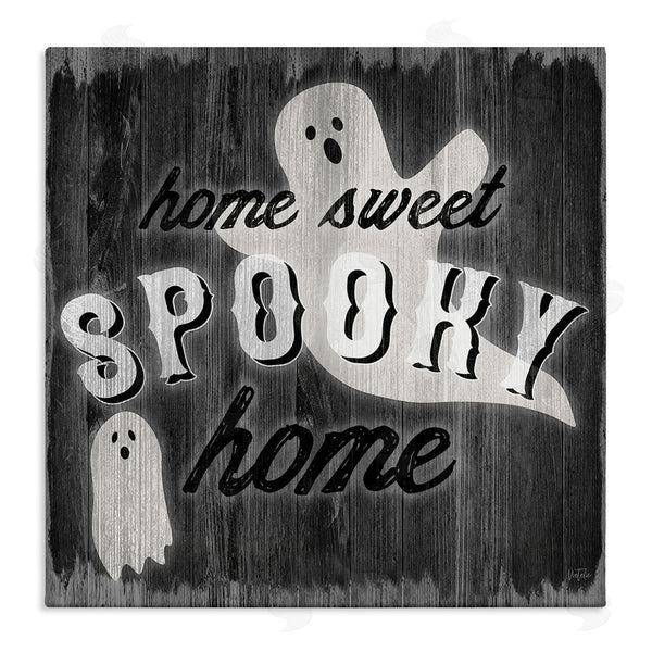 stupell industries Natalie Carpentieri | Sweet Spooky Home Ghosts Sign Wall Art