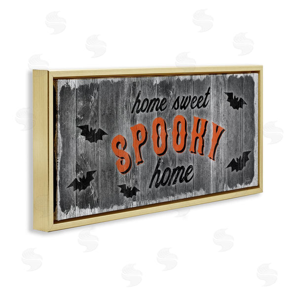 Stupell Industries Natalie Carpentieri | Sweet Spooky Home Sign Wall Art