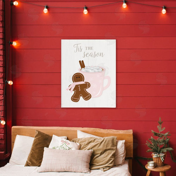 Stupell Industries Natalie Carpentieri | Tis The Season Gingerbread Wall Art