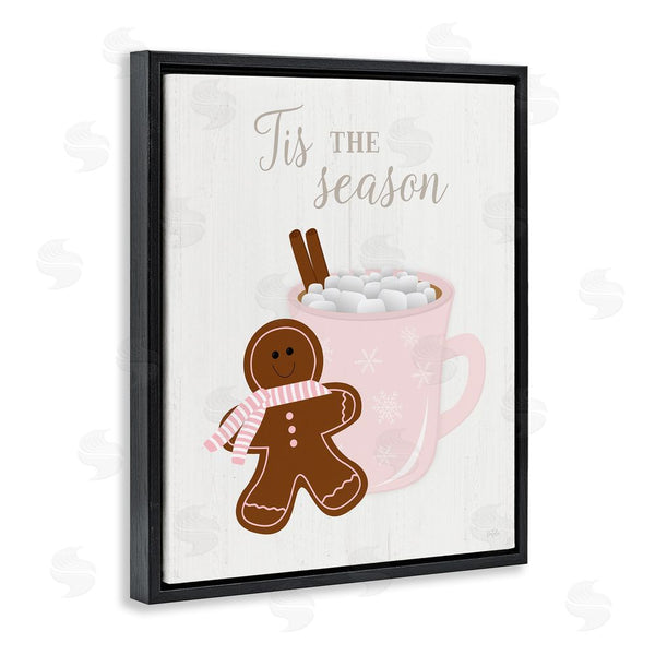 Stupell Industries Natalie Carpentieri | Tis The Season Gingerbread Wall Art