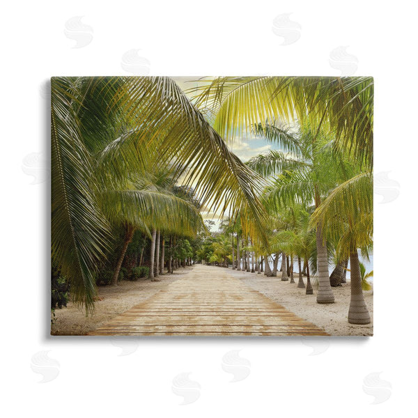 stupell industries Natalie Carpentieri | Tropical Boardwalk Path Wall Art