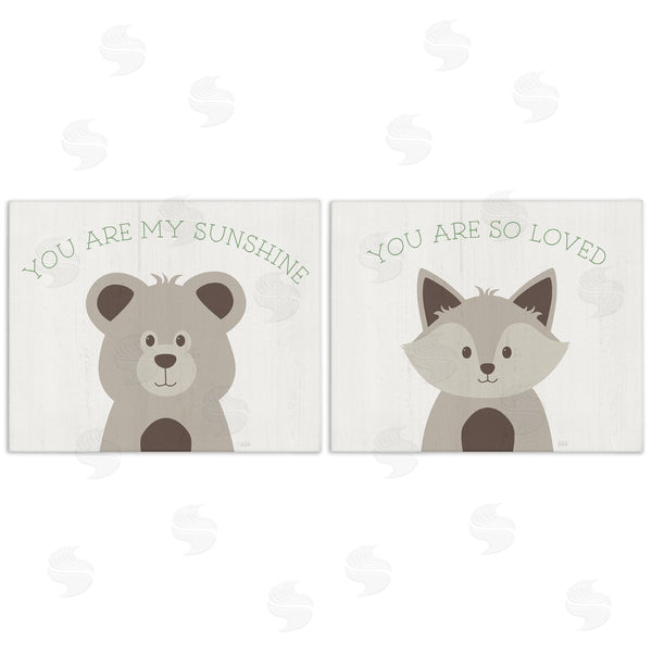 stupell industries Natalie Carpentieri | Uplifting Kid's Animal Quotes