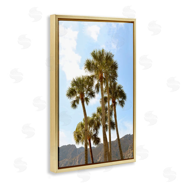 Stupell Industries Natalie Carpentieri | Vertical Mountain Palms