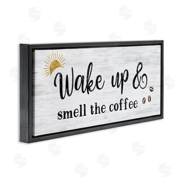 Stupell Industries Natalie Carpentieri | Wake Up Smell Coffee Wall Art