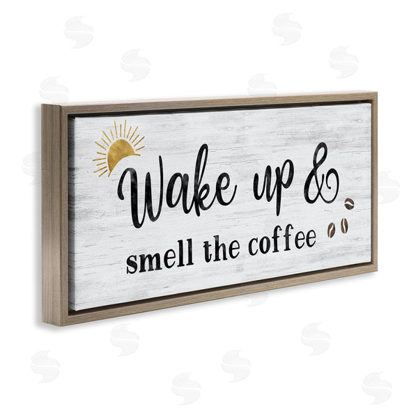 Stupell Industries Natalie Carpentieri | Wake Up Smell Coffee Wall Art