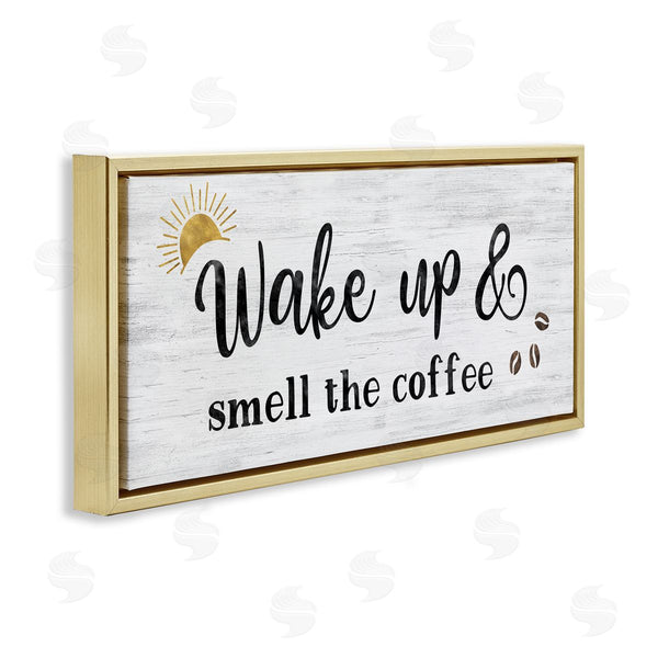 Stupell Industries Natalie Carpentieri | Wake Up Smell Coffee Wall Art