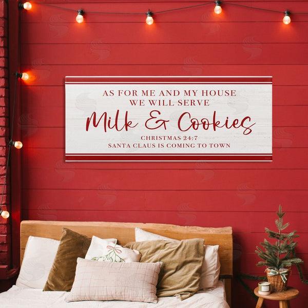Stupell Industries Natalie Carpentieri | We Will Serve Milk & Cookies