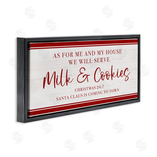 Stupell Industries Natalie Carpentieri | We Will Serve Milk & Cookies