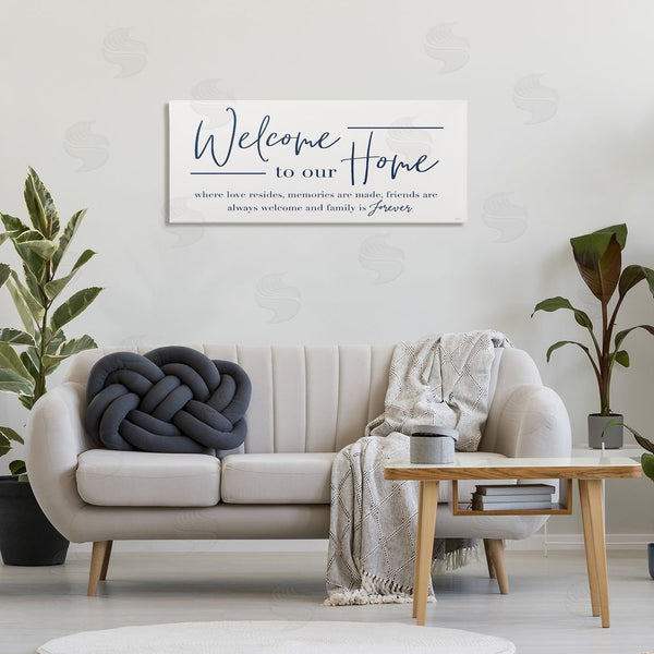 Stupell Industries Natalie Carpentieri | Welcome Family Is Forever