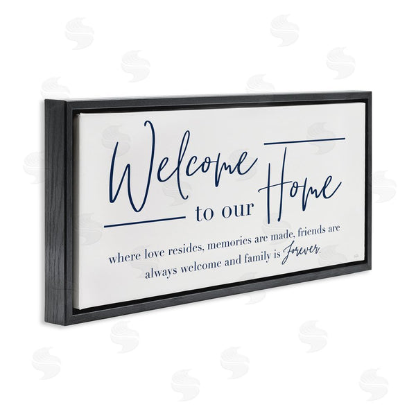 Stupell Industries Natalie Carpentieri | Welcome Family Is Forever
