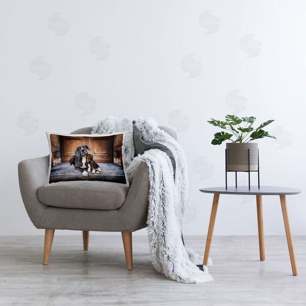 Stupell Industries Natalie Grosse | Hound & Puppy In City