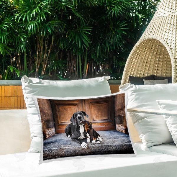 Stupell Industries Natalie Grosse | Hound & Puppy In City