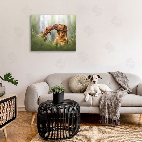 Stupell Industries Natalie Grosse | Playing Puppies In Grass Wall Art