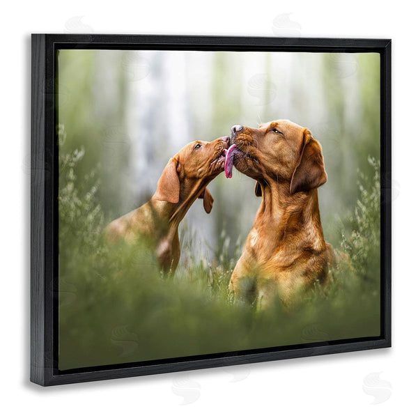 Stupell Industries Natalie Grosse | Playing Puppies In Grass Wall Art