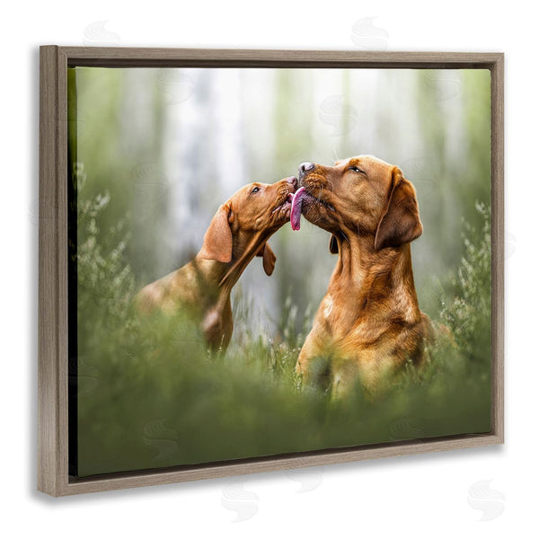 Stupell Industries Natalie Grosse | Playing Puppies In Grass Wall Art