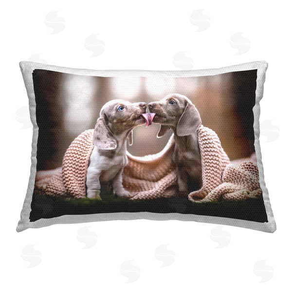 Stupell Industries Natalie Grosse | Playing Puppies With Scarf