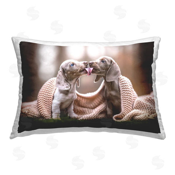 stupell industries Natalie Grosse | Playing Puppies with Scarf