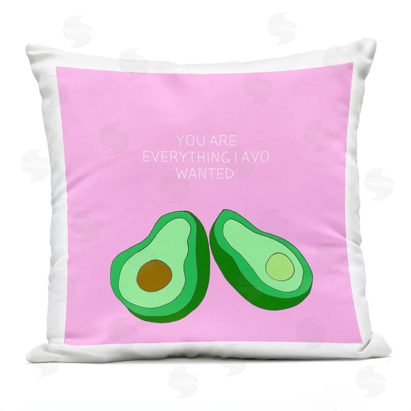 Stupell Industries Natalie Sizemore | Everything I Avo Wanted Avocado Food Pun Printed Throw Pillow