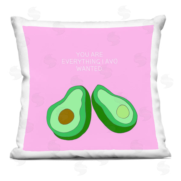 stupell industries Natalie Sizemore | Everything I Avo Wanted Avocado Food Pun Printed Throw Pillow