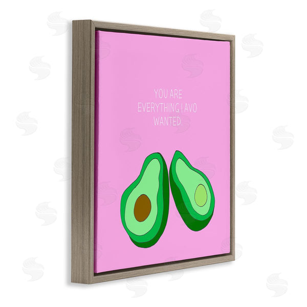 Stupell Industries Natalie Sizemore | Everything I Avo Wanted Avocado Pun